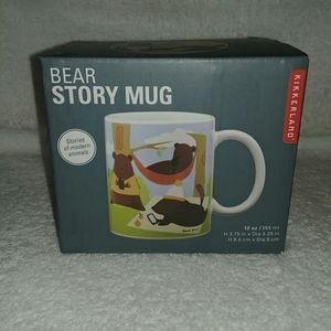 Bear story mug kikkerland